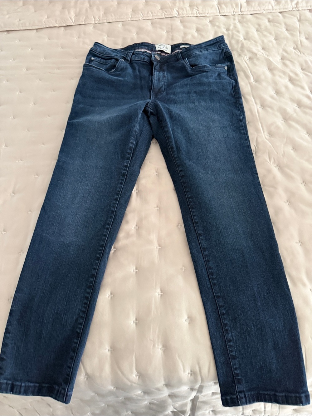 Ben Sherman Men's Dark Blue Straight Jeans
